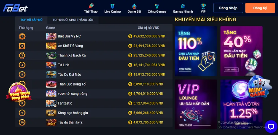 Hình ảnh thể hiện lợi ích độc quyền của 678win